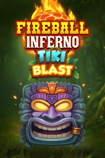 Copertina della slot Fireball Inferno Tiki Blast nel lobby di Cleobetra Casino