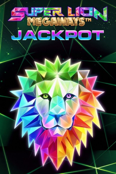 Copertina della slot Super Lion Megaways Jackpot nel catalogo di Casinova Casino