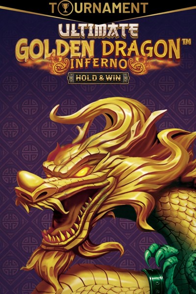Copertina della slot Ultimate Golden Dragon Inferno nel lobby di Betwest